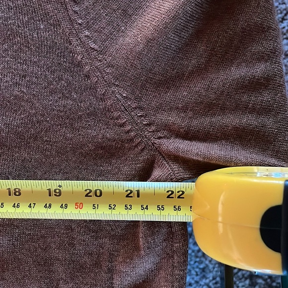 Daniel Cremieux Classics, Size L Pullover - Italian Merino Wool, Brown - Picture 9 of 9